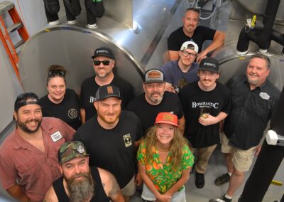 Brewers stand behind firefighters