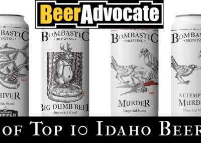 5 of top 10 Idaho Beers are Bombastic