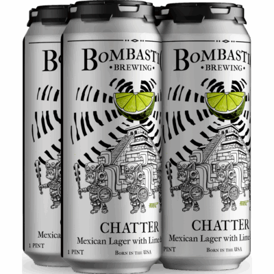 Chatter Mexican lager with Lime and Salt