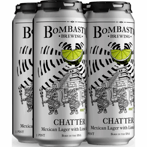 Chatter Mexican lager with Lime and Salt