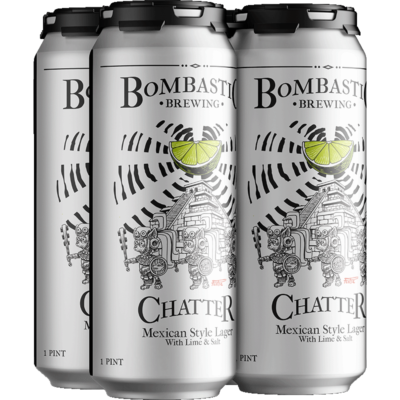 Chatter Mexican Lager with Lime and Salt 4pk