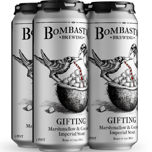 Gifting Marshmallow and Coconut Imperial Stout